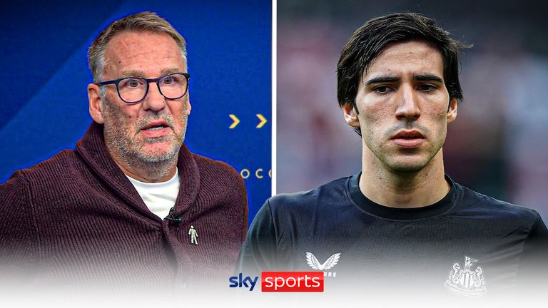 PAUL MERSON SHARES HIS THOUGHTS ON SANDRO TONALI&#39;S BETTING SITUATION 21 OCT 23