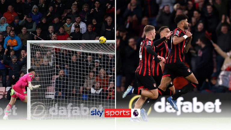 Philip Billing lobbed Burnley's James Trafford with an outrageous effort in the second half as Bournemouth picked up their first win of the season.