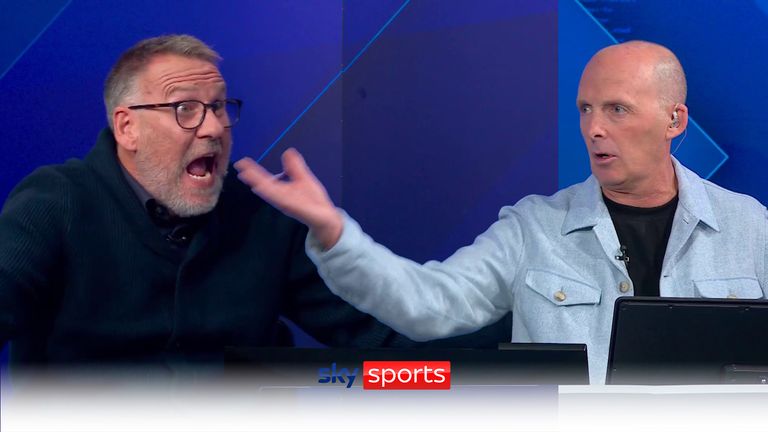 Paul Merson and Mike Dean clash over why Tottenham vs Liverpool could not be stopped after the VAR mistake which wrongly disallowed Luis Diaz&#39;s goal.