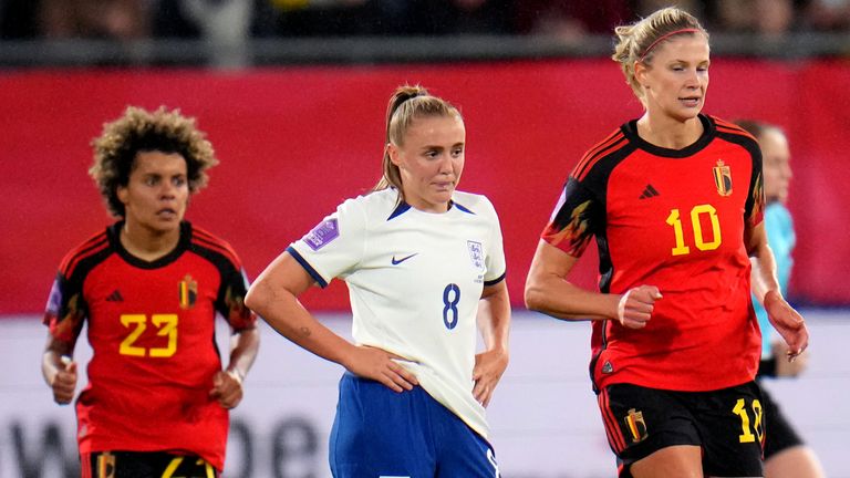 England were beaten 3-2 by Belgium in the Nations League on Tuesday