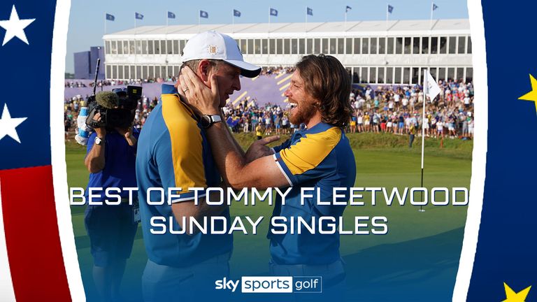 Tommy Fleetwood's brilliance saw him beat Rickie Fowler 3&1 as he earnt the winning point to ensure Europe regained the Ryder Cup in Rome.