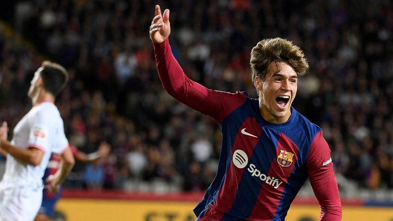 Marc Guiu scored the winner against Athletic Bilbao on his Barcelona debut aged 17