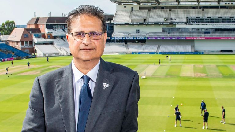 Harry Chathli has become the new chair of Yorkshire CC