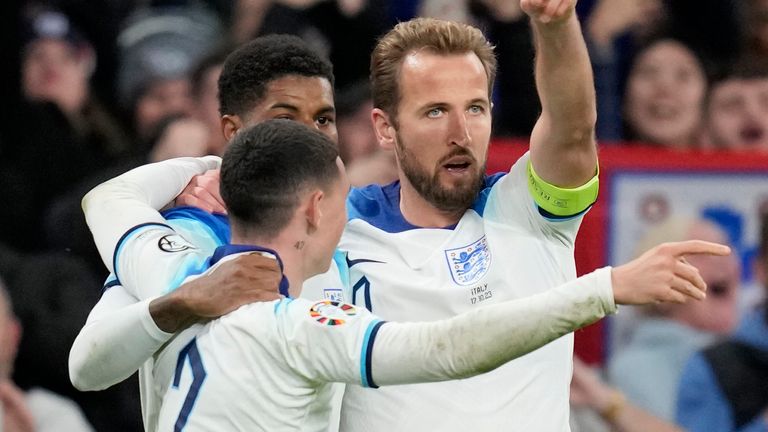 Harry Kane notched his 60th and 61st England goals