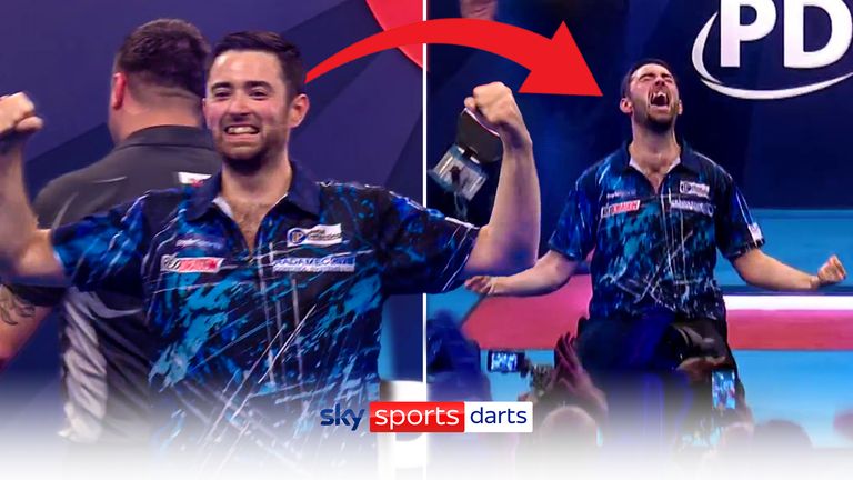Luke Humphries upset Gerwyn Price to win the World Grand Prix final with this sensational 138 checkout