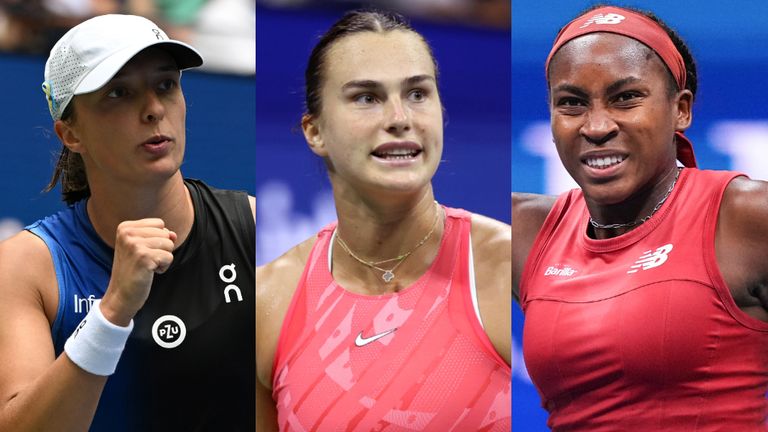 Iga Swiatek, Aryna Sabalenka and Coco Gauff will be among the favourites to win the year-end WTA Finals