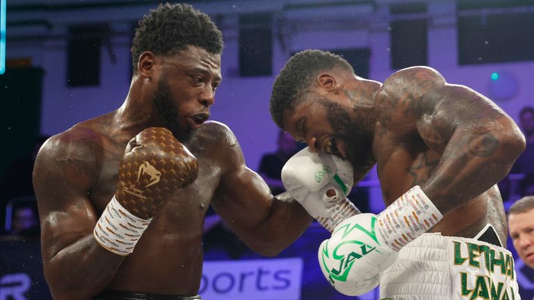 BEN SHALOM BOXXER FIGHT NIGHT.21/10/2023 YORK HALL, BETHNAL GREEN.PIC LAWRENCE LUSTIG/BOXXER.(PICS FREE FOR EDITORIAL USE ONLY).BRITISH & COMMONWEALTH CRUISERWEIGHT TITLE.MIKAEL LAWAL V ISAAC CHAMBERLAIN