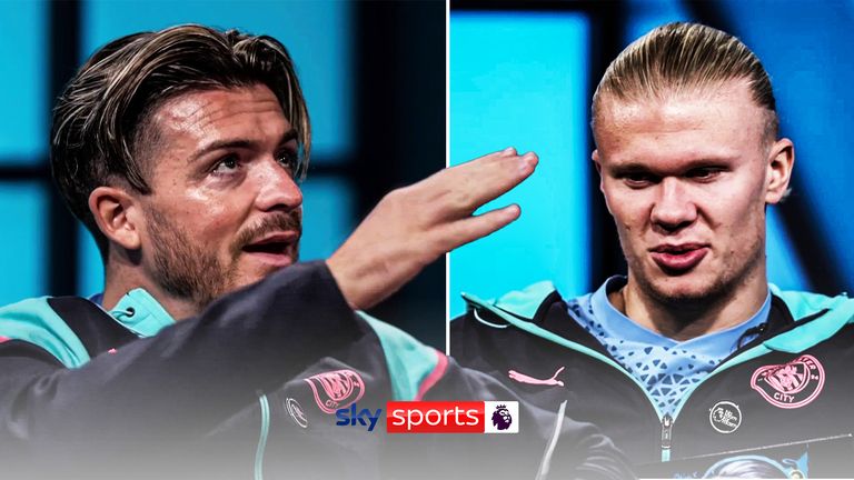 Manchester City's Jack Grealish looks back at his favourite assist that helped get Erling Haaland his all-important record-breaker against West Ham.