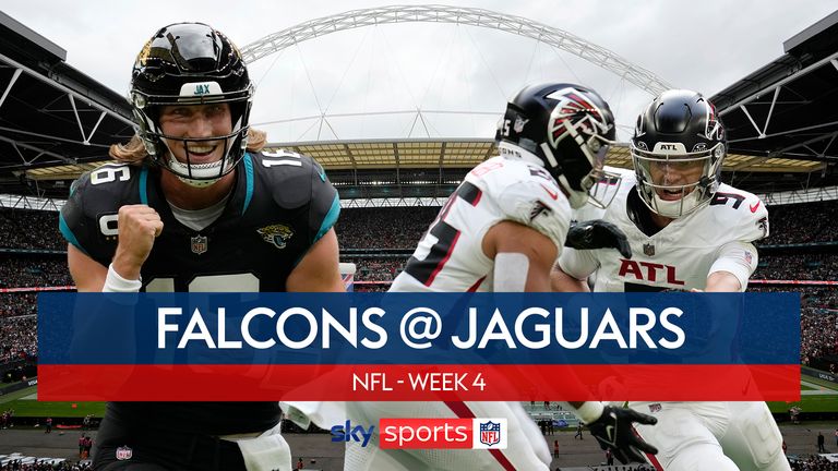 Atlanta Falcons 7-23 Jacksonville Jaguars: Trevor Lawrence leads Jags to  dominant win at Wembley Stadium, NFL News