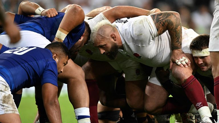 There will be big pressure on the likes of Joe Marler and the rest of England's props at scrum time 