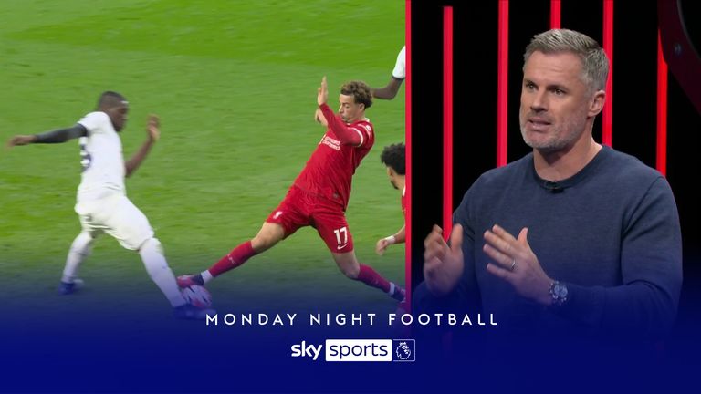 Give them the angles at full speed', Jamie Carragher questions process for  Curtis Jones red card, Video, Watch TV Show