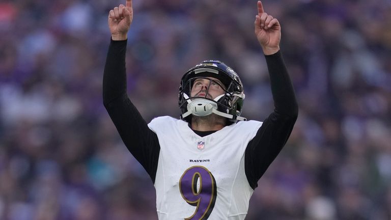 Justin Tucker field goal: Ravens beat Lions on record-setting kick