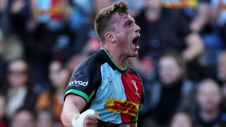 Jack Kenningham responded with a try for Quins after an early Exeter score