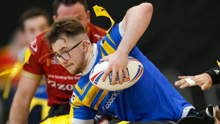 Josh Butler was named as the Wheelchair Super League's young player of the year