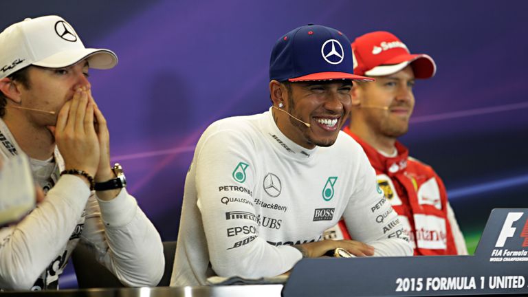 Lewis Hamilton won his third world title after a dramatic 2015 United States GP                                           
