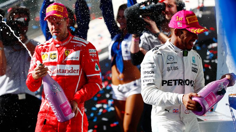 Lewis Hamilton came out on top against Sebastian Vettel again at the 2017 United States GP