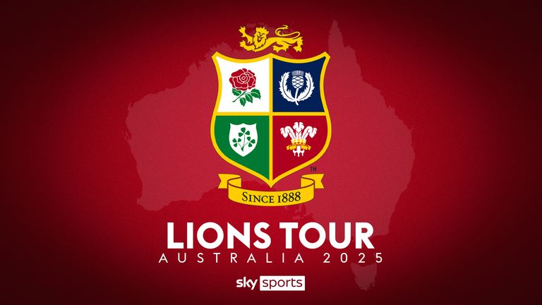 The lions will tour Australia in 2025