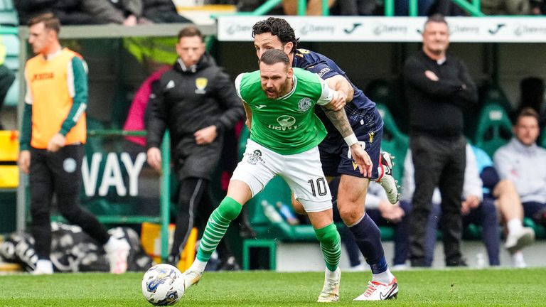 Martin Boyle impressed for Hibs against Dundee