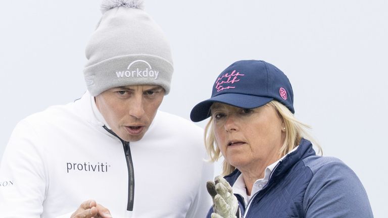 Matt Fitzpatrick has been playing alongside his mother who is taking part in the Pro-Am event 