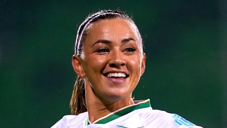 Katie McCabe continued her fine goalscoring form for the Republic of Ireland