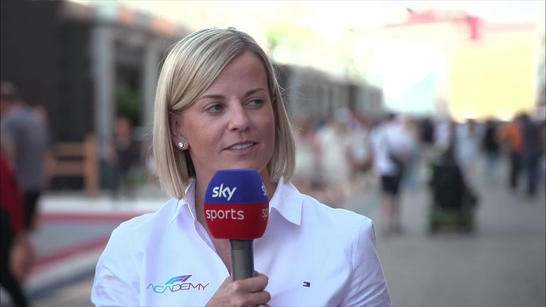 F1 Academy managing director Susie Wolff says she wants to open up more opportunities for women to join Formula One.