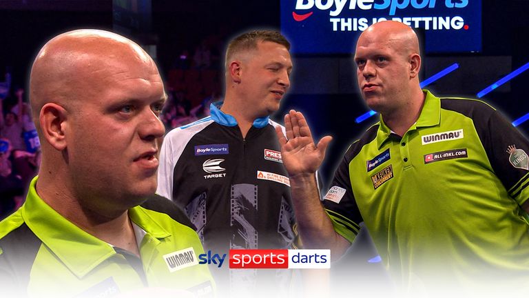 MVG came so close to nailing two nine-dart finishes in the same match against Dobey