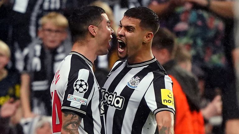 Champions League: Newcastle overpowers PSG 4-1