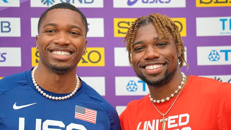 Noah Lyles and his brother both compete for Team USA