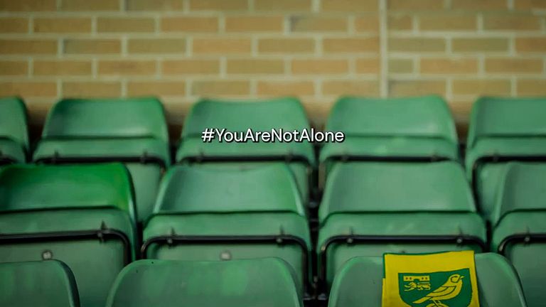 Norwich City launch a powerful video to mark World Mental Health Day