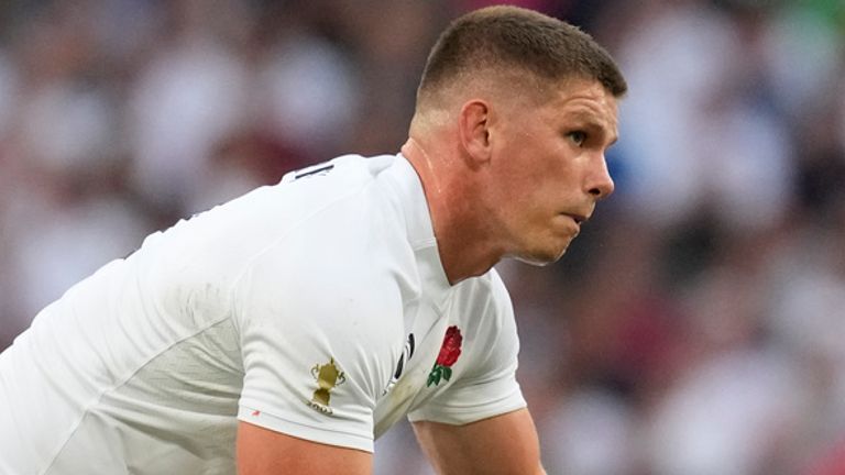 Owen Farrell took the reins at No 10 in the second 40 