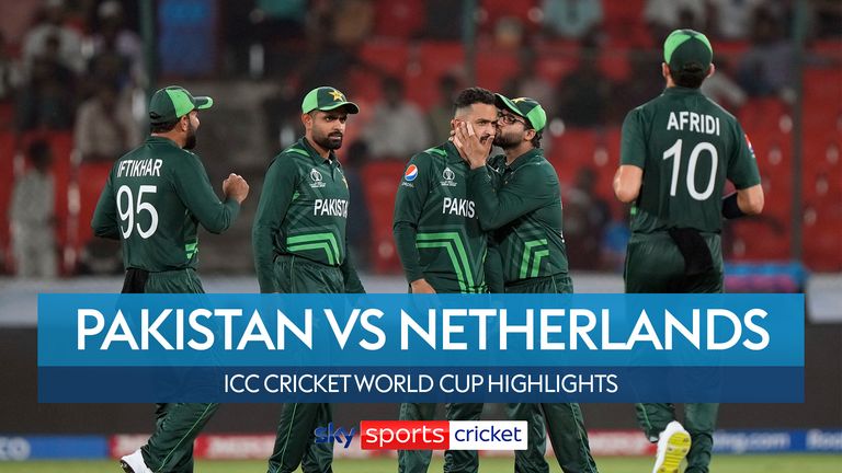 Highlights: Pakistan recover from early collapse to seal victory over Netherlands