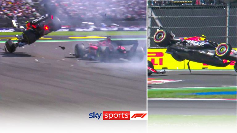 Disastrous opening lap as Perez crashes out in home GP!