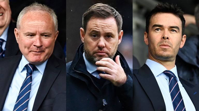 John Bennett, Michael Beale and James Bisgrove