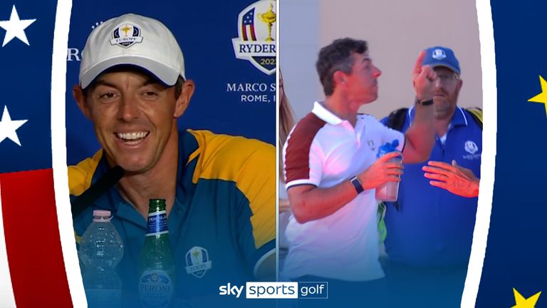 ‘I was relieved Shane Lowry put me in the car!’ | Rory McIlroy explains car park altercation | Video | Watch TV Show