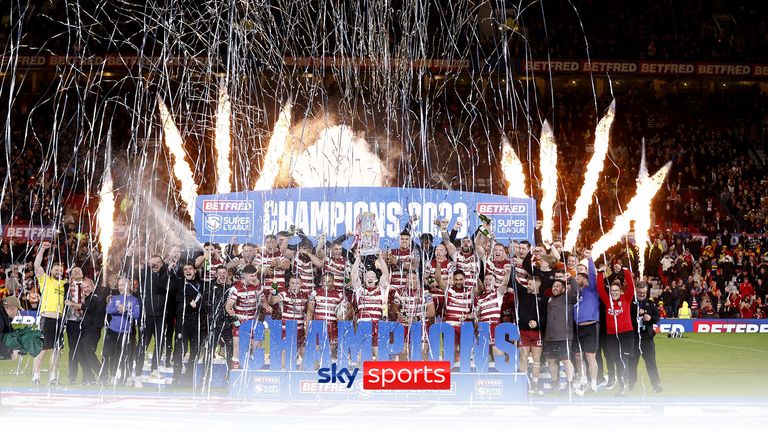 Relive how Wigan Warriors won their first Super League title since 2018 as we look back at some of the season's key games.