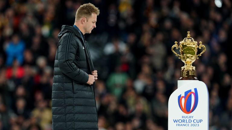 Sam Cane expressed his 'hurt' and disappointment at his Rugby World Cup final red card, saying he must 'live with it forever'