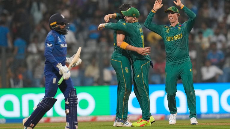 South Africa have won four of their five games in the World Cup so far