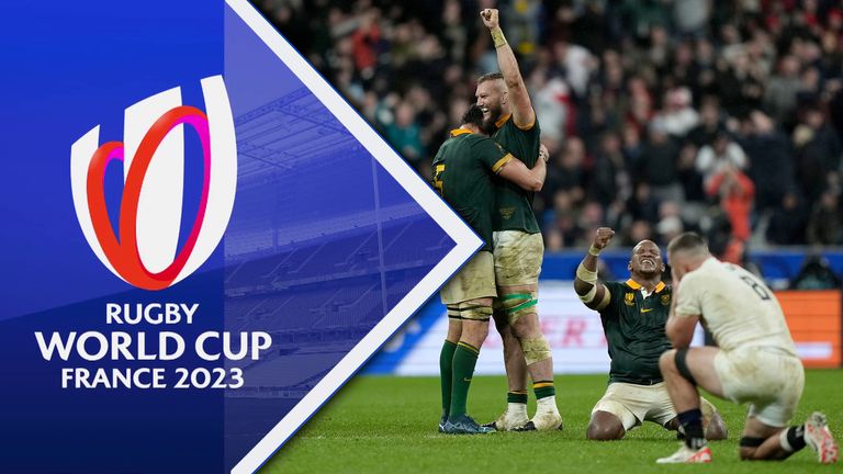 South Africa narrowly beat England to reach Rugby World Cup final