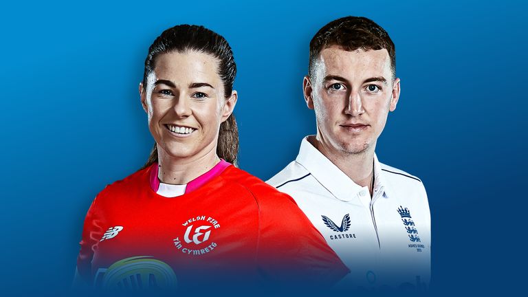 Tammy Beaumont and Harry Brook