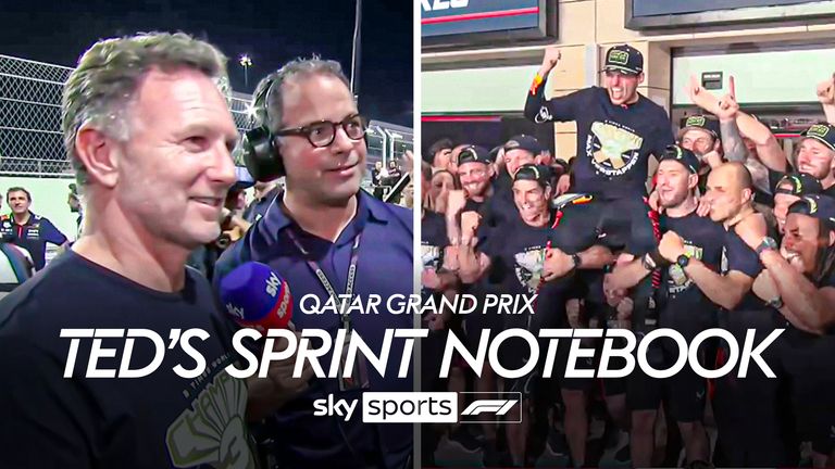Sky F1’s Ted Kravitz reflects on a thrilling Sprint at the Qatar Grand Prix that saw Max Vertsappen crowned world champion.