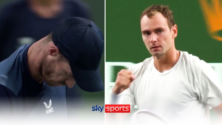 Andy Murray is beaten is first round by Roman Safiullin at Shanghai Masters thumb