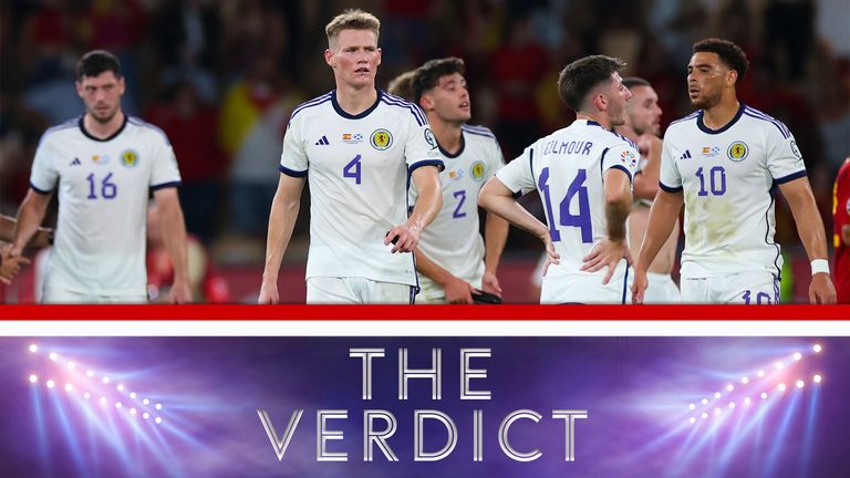 Steve Clarke afferma che il calcio di punizione annullato di Scott McTominay è stato imprendibile nella sconfitta della Scozia contro la Spagna |  notizie di calcio