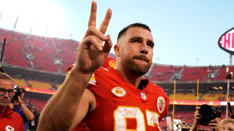 It was another monster outing for Chiefs tight end Travis Kelce 