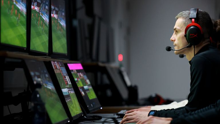 All Scottish Premiership matches have at least six cameras in operation to assist the VAR