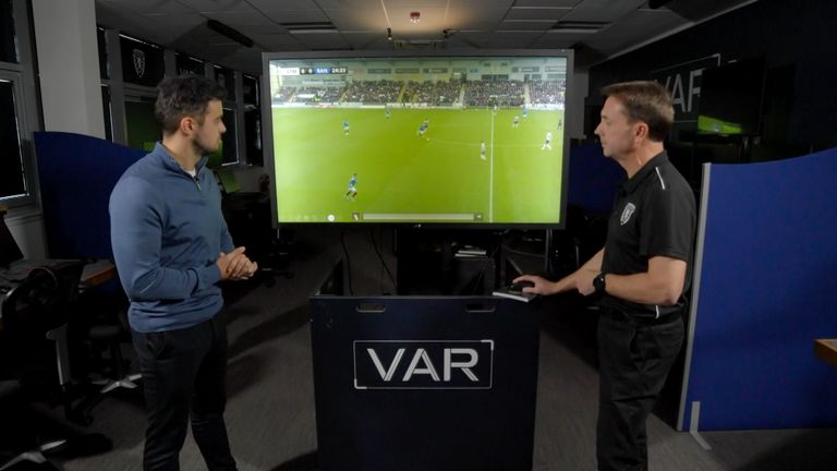 Sky Sports was given exclusive unprecedented access to VAR HQ in Scotland and previously unheard audio between officials during VAR checks