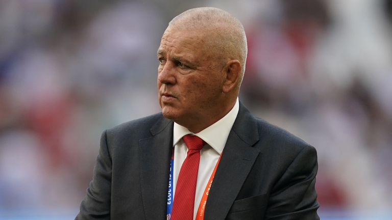 Wales head coach Warren Gatland says Farrell's break will hopefully highlight some of the 'terrible' things that are happening on social media