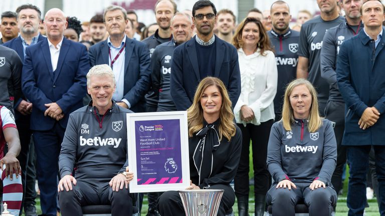 West Ham have been recognised for their EDI work by the Premier League