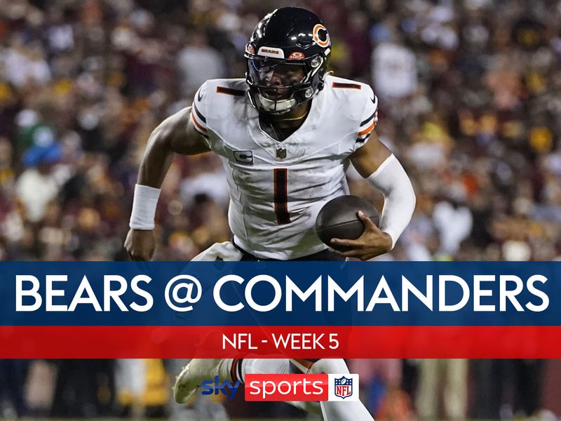 Who wins Week 5 game between Bears and Commanders?