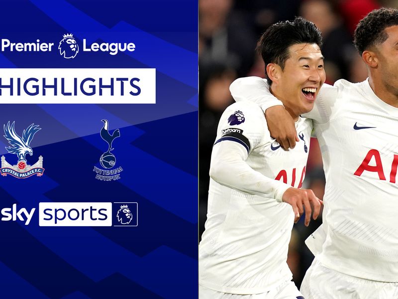 Crystal Palace 1-2 Tottenham: James Maddison shines as Spurs go five points  clear at top of Premier League, Football News