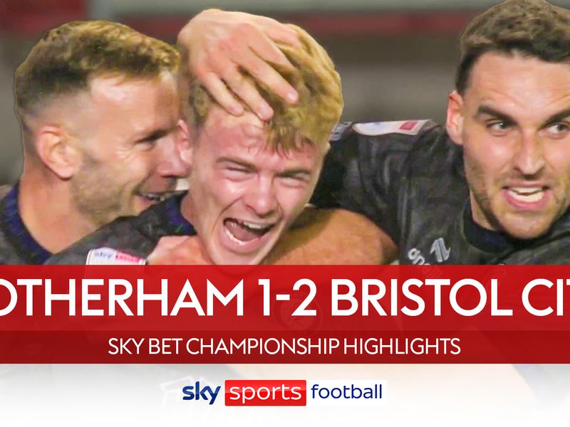 Rotherham United 1-2 Bristol City: Tommy Conway scores two late